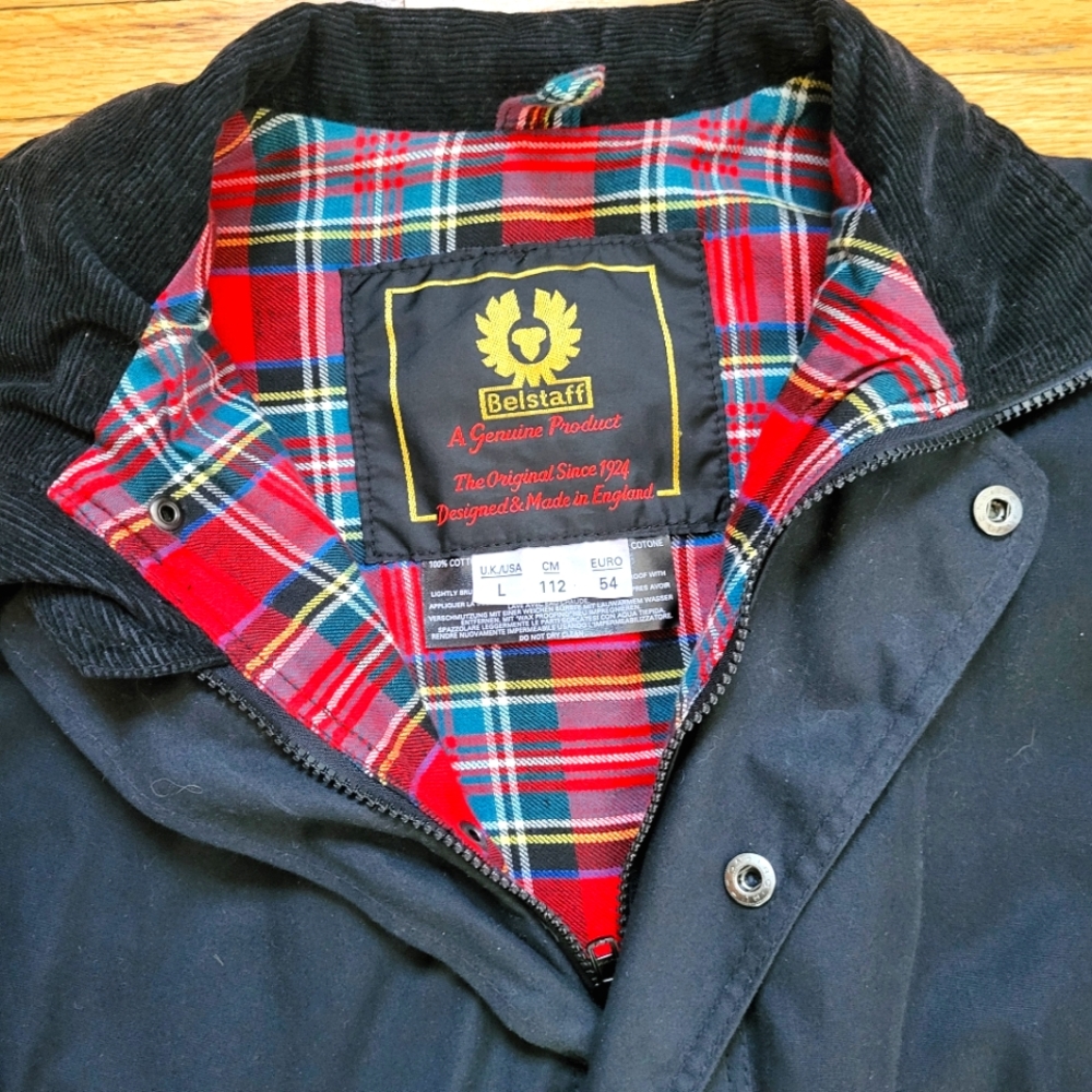 Belstaff Waxed Jacket Size Large